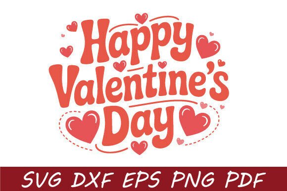 Happy Valentine’s Day SVG PNG