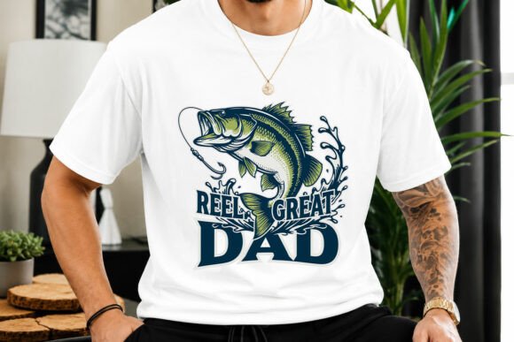 Livin’ the Reel Life Fishing SVG PNG B