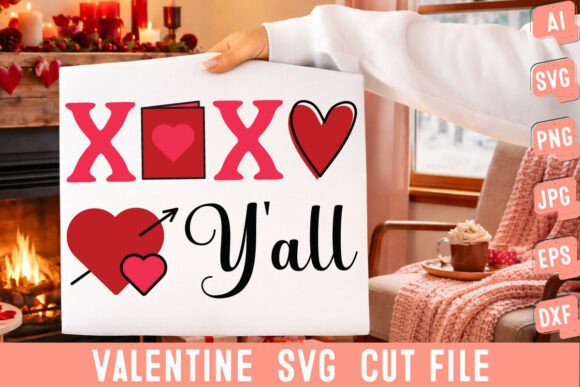 Xoxo Y’all SVG Cut File